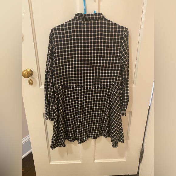 Zara girls plaid pattern dress - Picture 3 of 3
